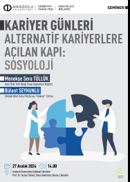 ''Alternatif Kariyerlere Açılan Kapı: Sosyoloji''